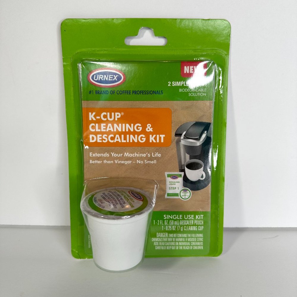 Urnex Professional K-Cup Single Use Descaler/Cleaning Cup